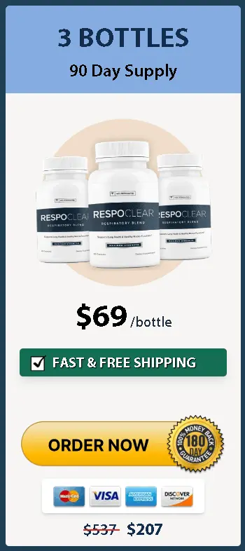 RespoClear 3 bottle